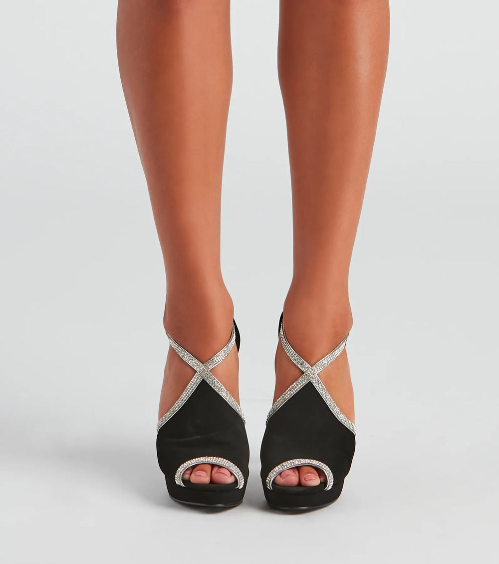 Babe Op Het Feest Stiletto Booties