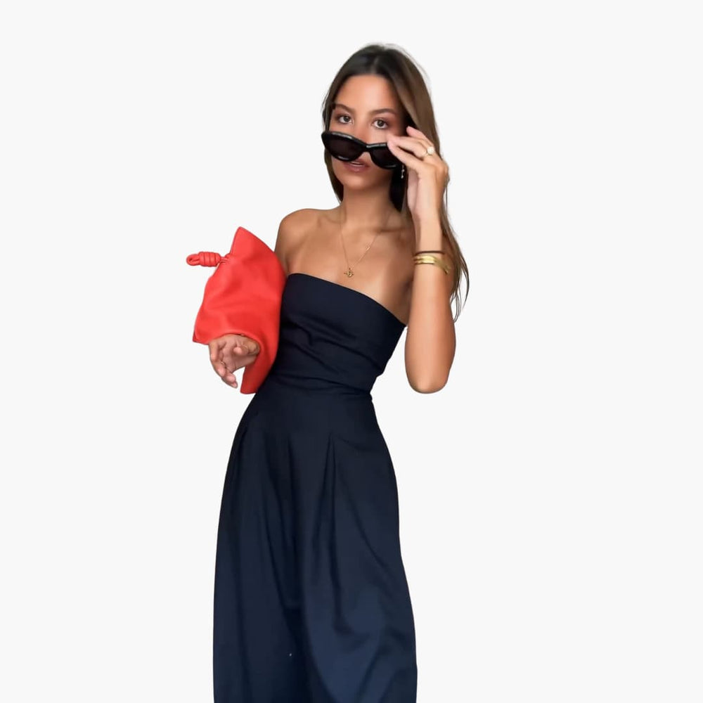 Dames Elegante Aansluitende Jumpsuit