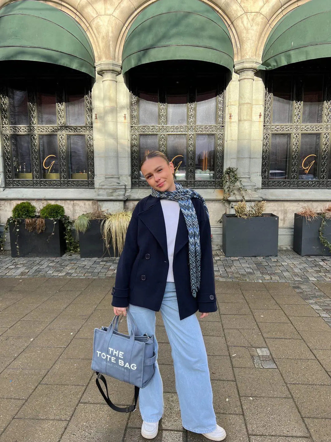 Alina - Elegante Dubbele Knoop Ontwerp Vrouwen Peacoat