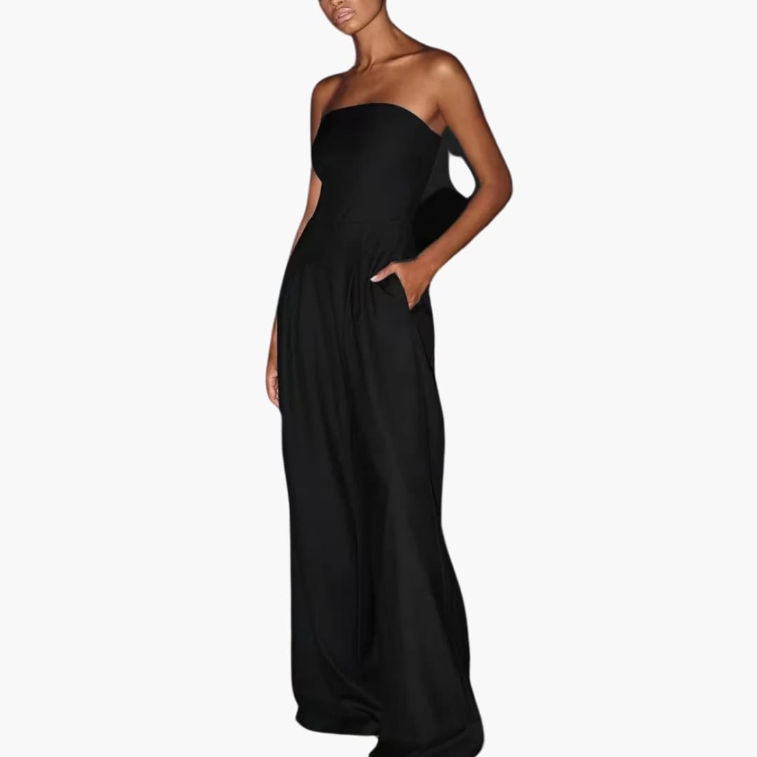 Dames Elegante Aansluitende Jumpsuit