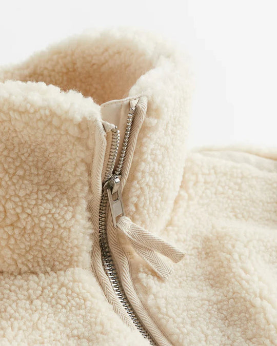 Teddy Fleece Jas Luna | Warmte en Stijl