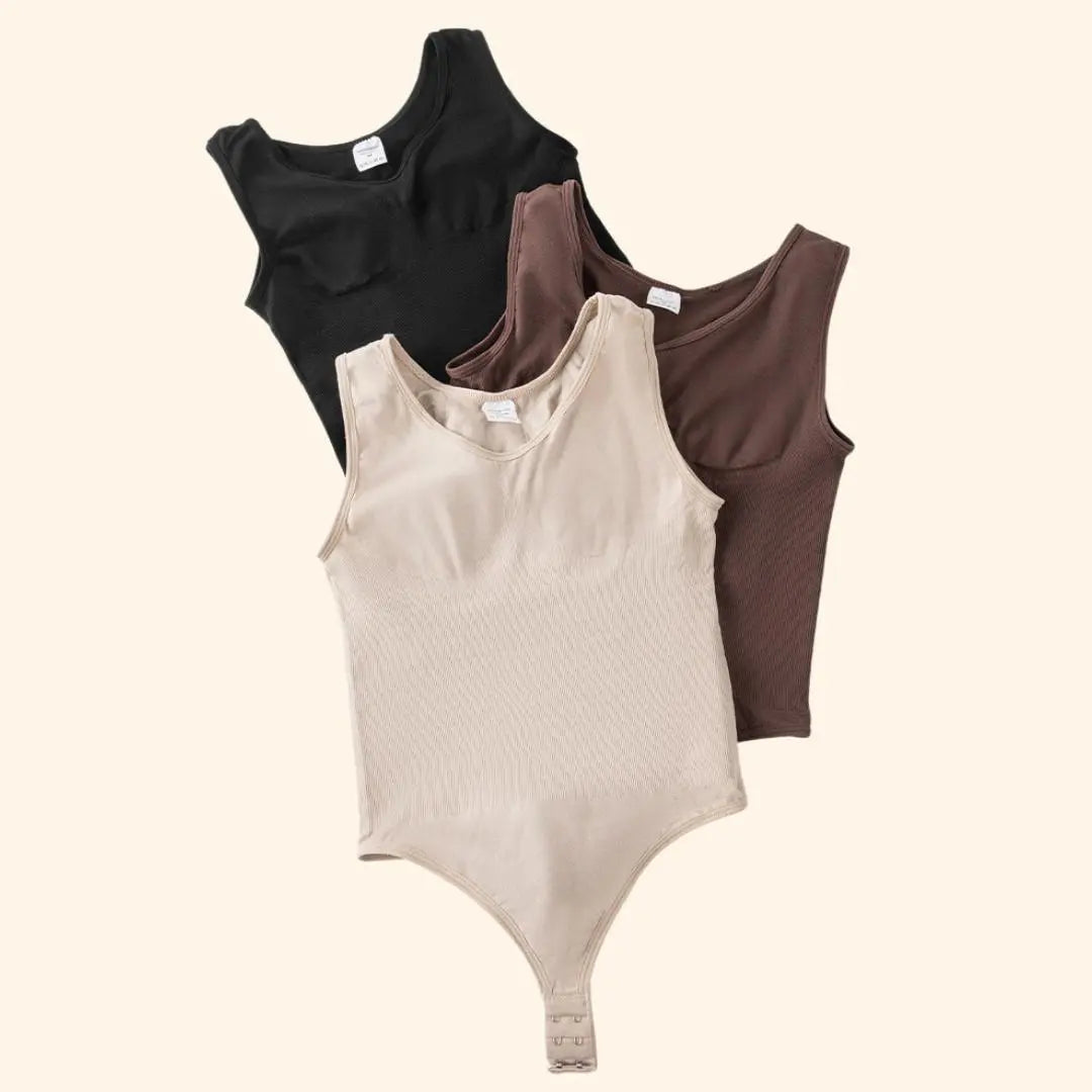 Loreleia - Flatterende String Bodysuit voor Dames met Ingebouwde Bh