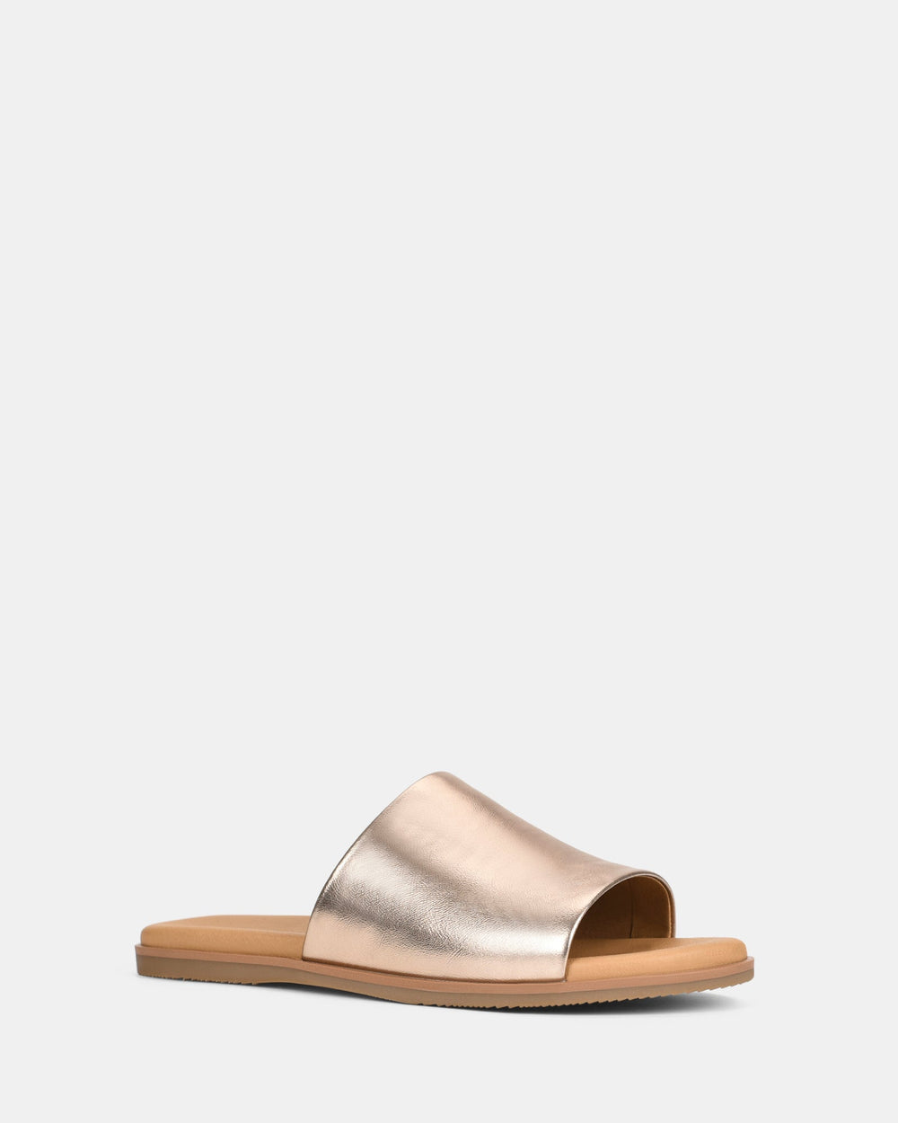 Paradise | Sandalen | Zacht Goud | Leer | Flexibele Zool | Comfortabel | Lichtgewicht