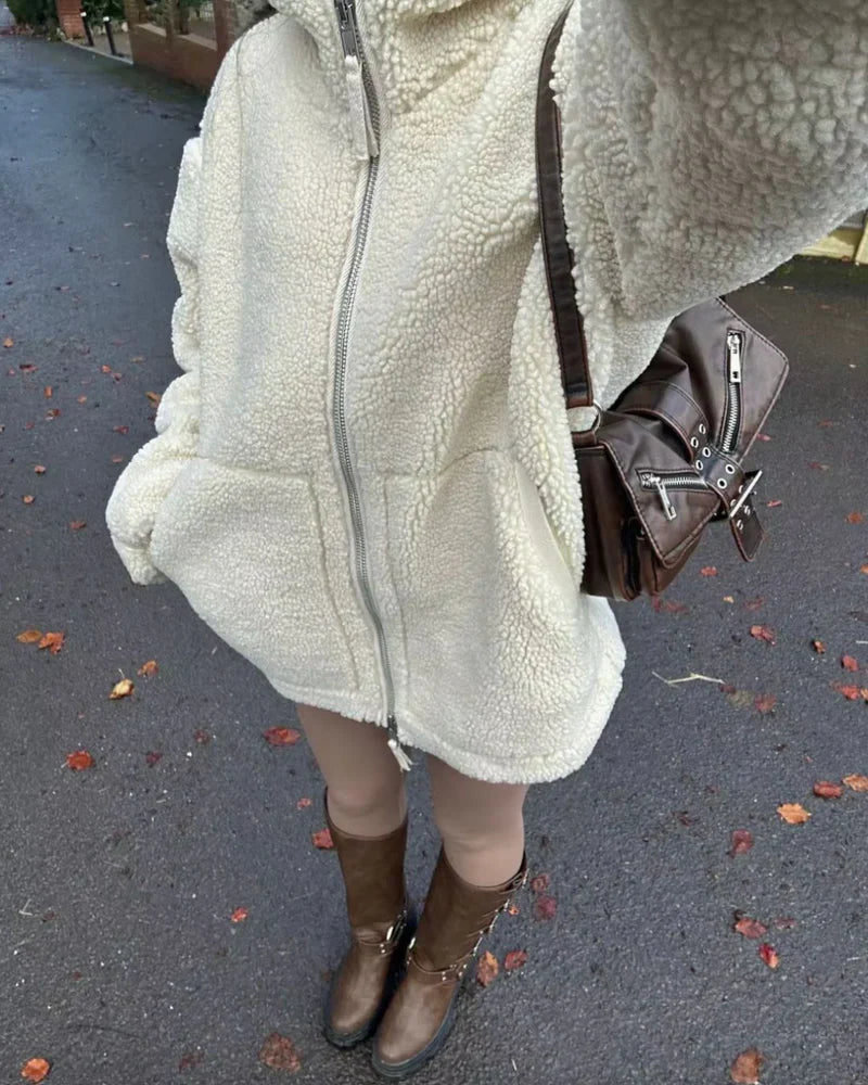 Teddy Fleece Jas Luna | Warmte en Stijl