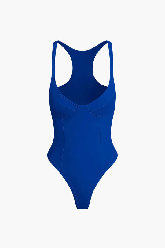 Celia - Dames Bodysuit met Diepe V-Hals