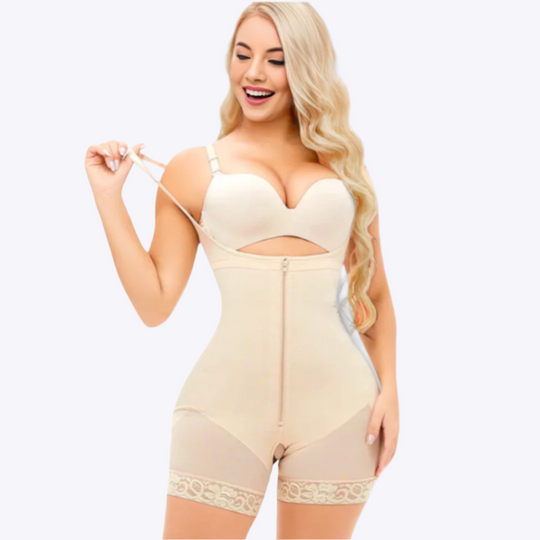 Isolde - Naadloze Contour Bodysuit voor Vrouwen
