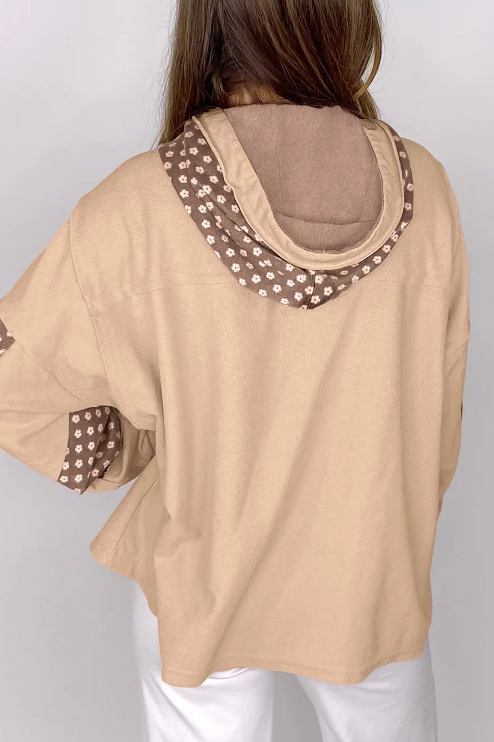 Trekkoord Ster Lange Mouw Hoodie | Casual & Comfortabel | Speelse Streetwear Look