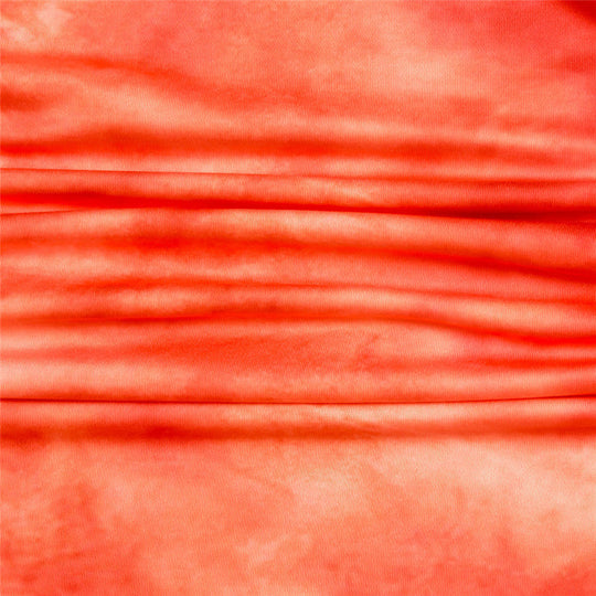 Jurk met Rimpel Effect en Lange Mouwen