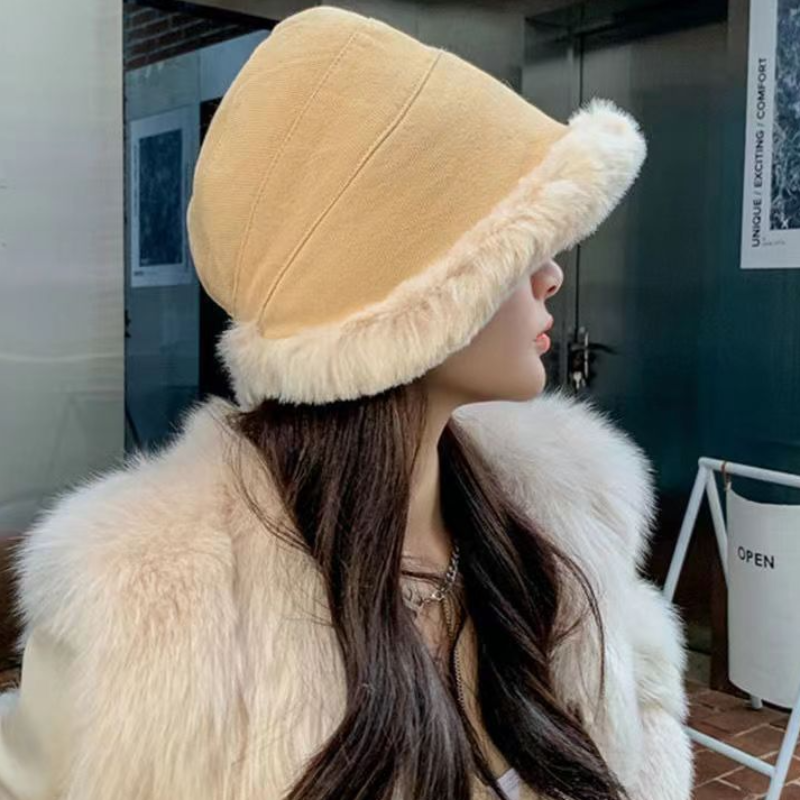 Bucket Hat met Zachte Rand voor Vrouwen | Ideaal voor de Winter