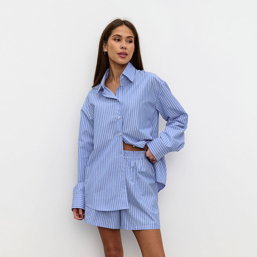 Fayelle - Stripe Shirt (Gratis Broekje)