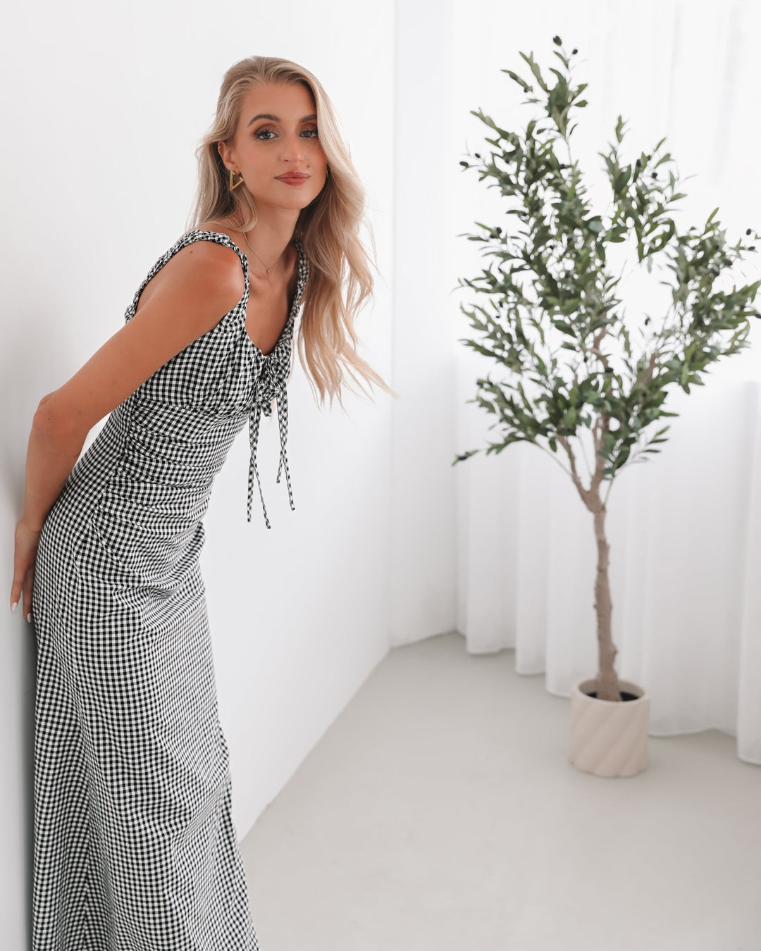 Dames | Patrizia Jurk | Brede Banden | Ronde Halslijn | Fit-and-Flare | Maxi Lengte