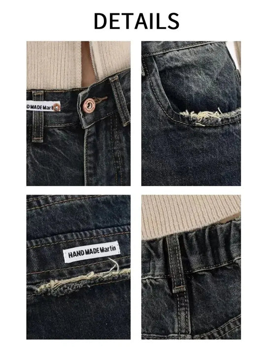 Dames jeugd baggy jeans