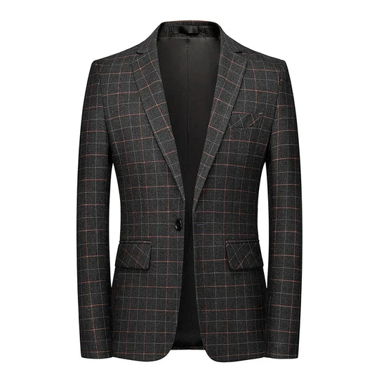 Gianni | Zwarte Ruit Blazer