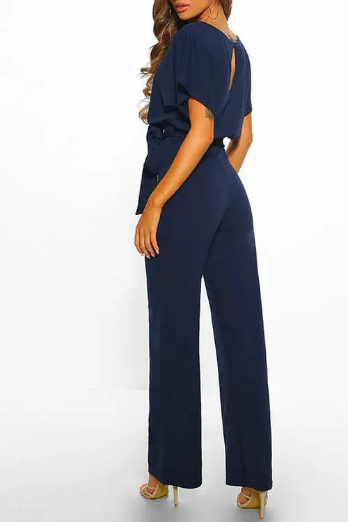 Donna | Elegante Jumpsuit met Strik | Chic & Comfortabel