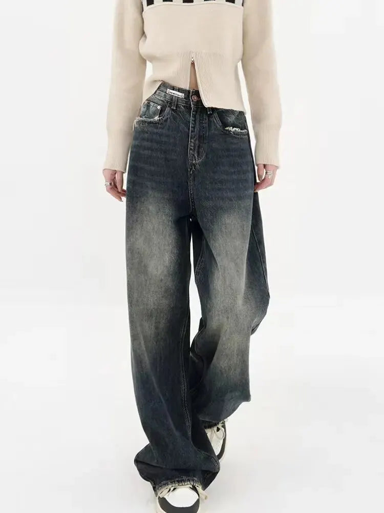 Dames jeugd baggy jeans