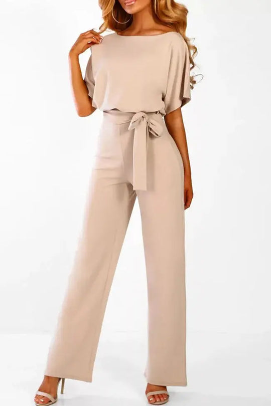 Donna | Elegante Jumpsuit met Strik | Chic & Comfortabel