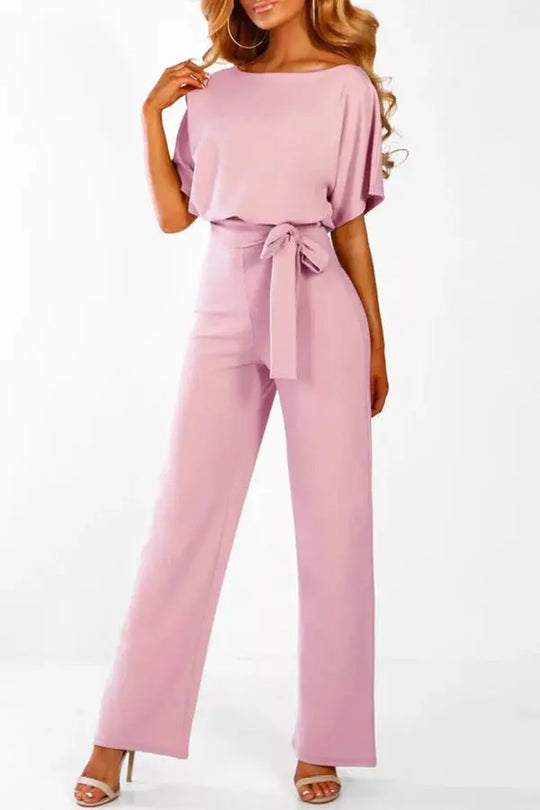 Donna | Elegante Jumpsuit met Strik | Chic & Comfortabel