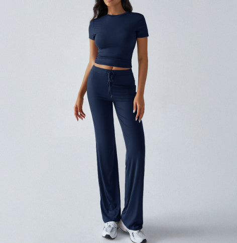 Dames | 2-delige Set | T-shirt | Broek | Stijlvol | Comfortabel | Casual