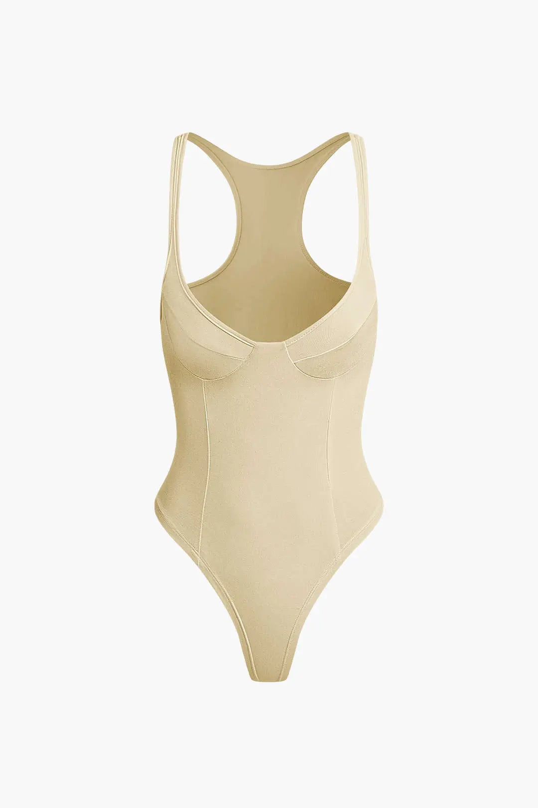 Celia - Dames Bodysuit met Diepe V-Hals