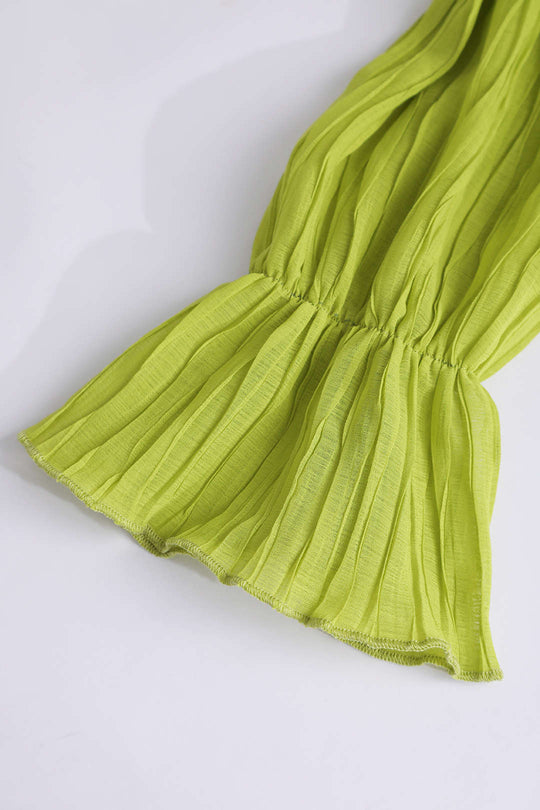 V-hals Mini-jurk met Ruffles