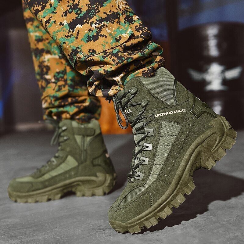 Coole militaire winterlaarzen