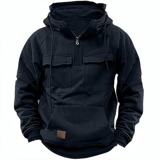 Heren Hoodie met Klassieke Pasvorm | Ideaal voor Koud Weer en Dagelijks Gebruik